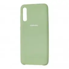 Чехол для Samsung Galaxy A70 (A705) Silky Soft Touch мятный