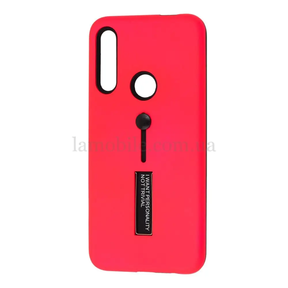 Чохол для Huawei P Smart Z Kickstand малиновий
