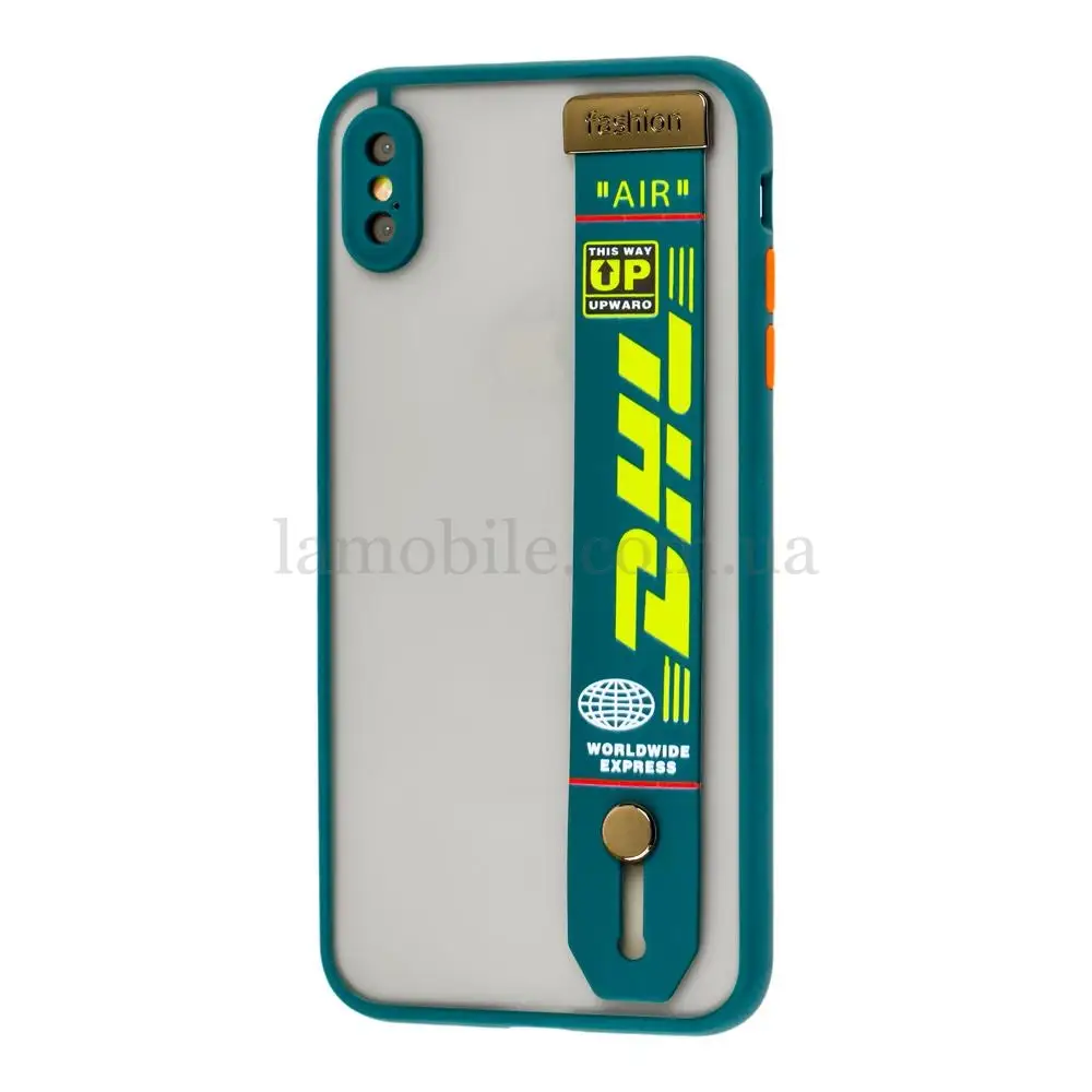 Чохол для iPhone Xs Max WristBand DHL зелений