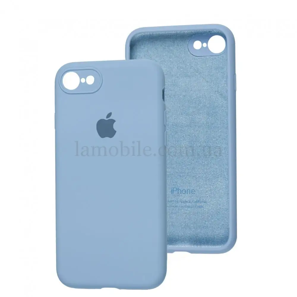 Чохол для iPhone 7 / 8 / SE20 Silicone Slim Full camera lilac