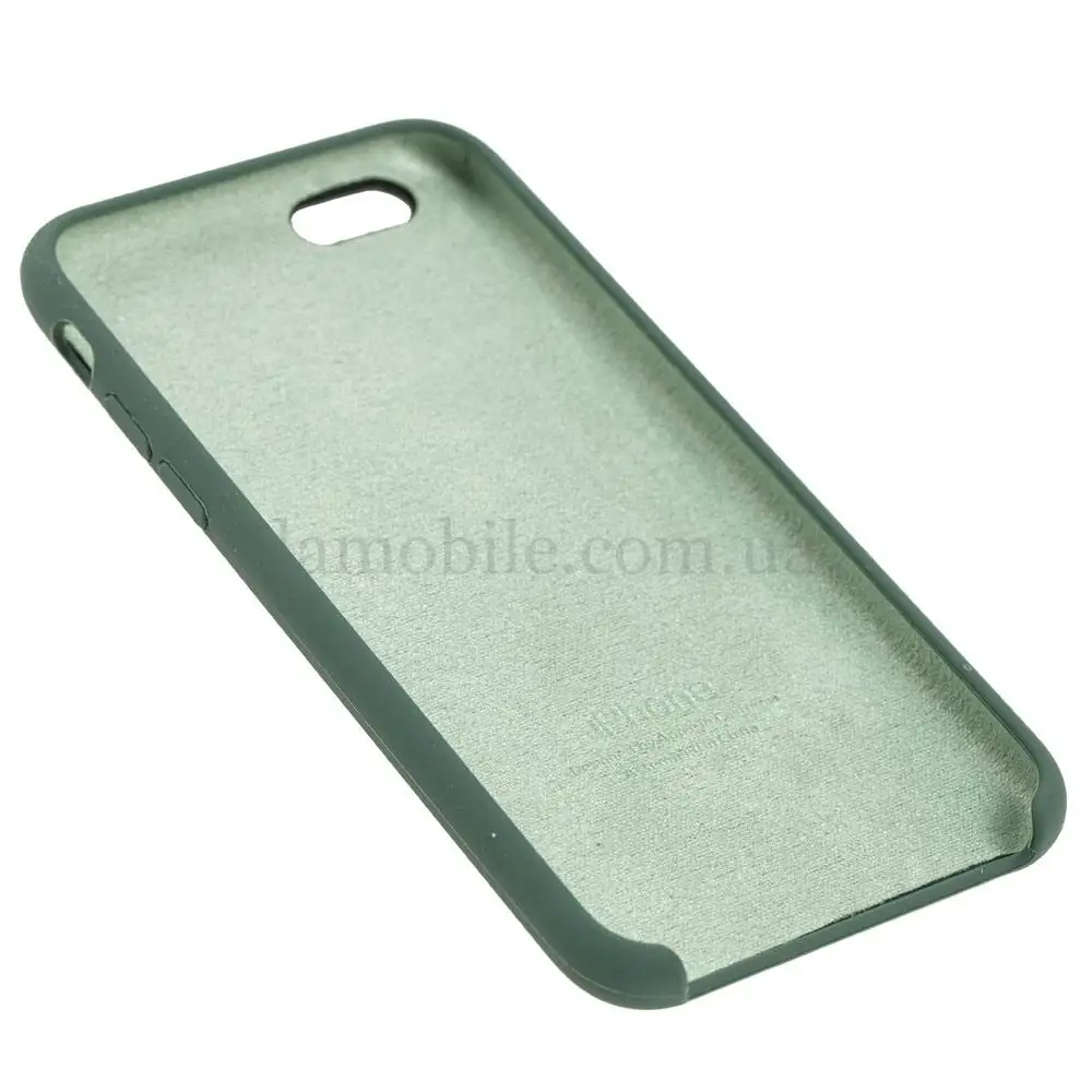 Чехол Silicone для iPhone 6 / 6s case cactus / зеленый