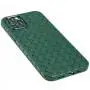Чохол для iPhone 12 / 12 Pro Weaving case зелений