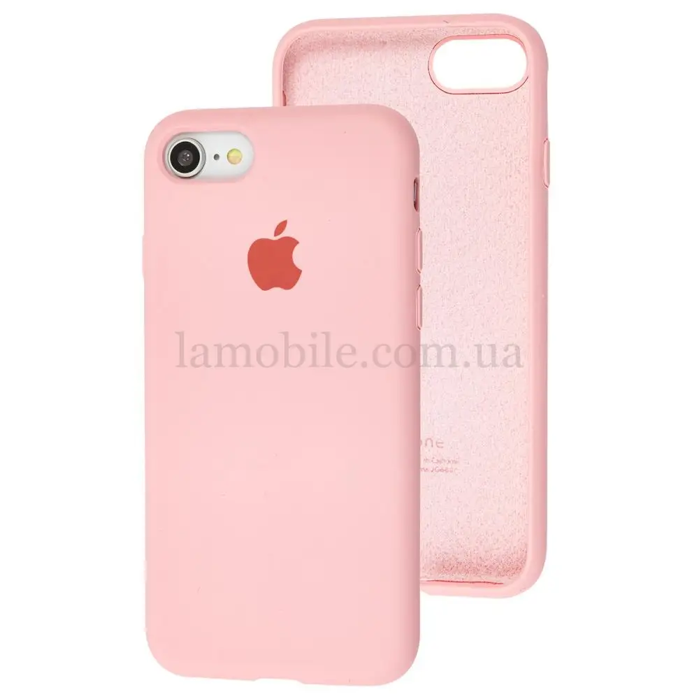 Чехол для iPhone 7 / 8 Silicone Full розовый / light pink