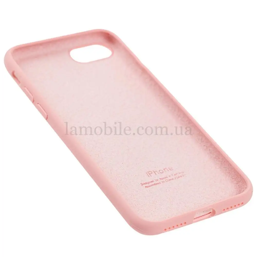 Чехол для iPhone 7 / 8 Silicone Full розовый / light pink
