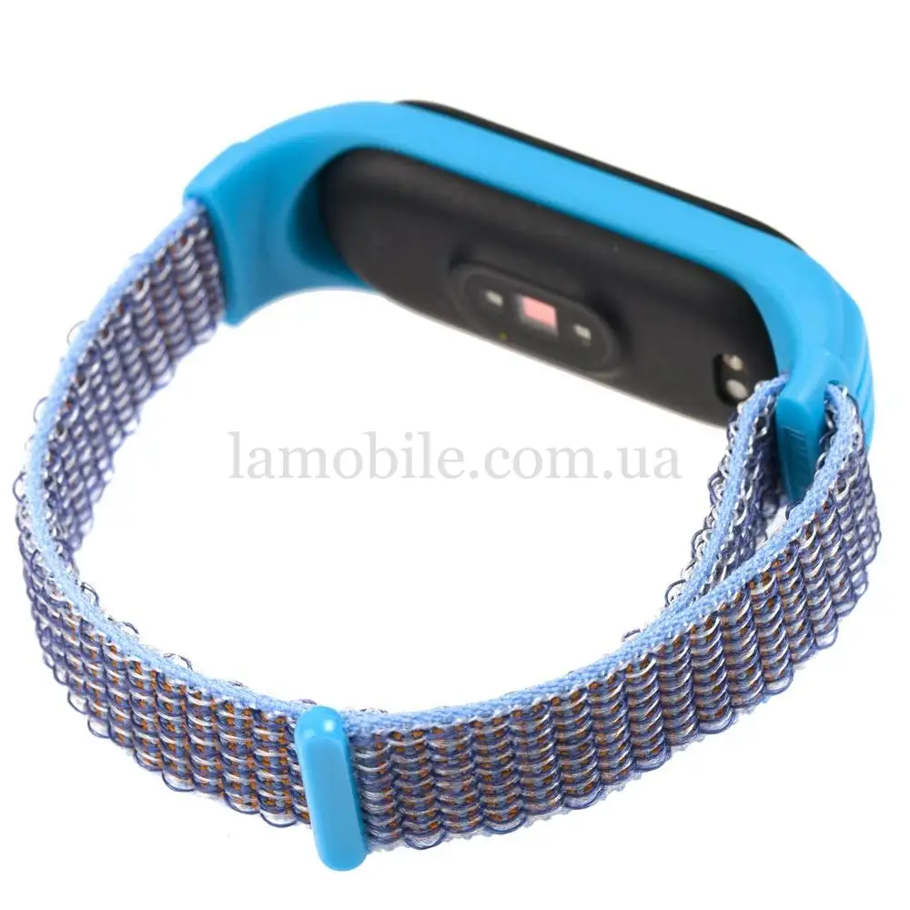 Ремінець для Xiaomi Mi Band 5 Nylon blue magic
