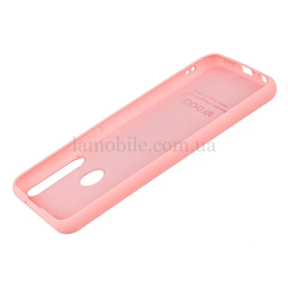 Чохол для Huawei Y6p Silicone Full рожевий / pink