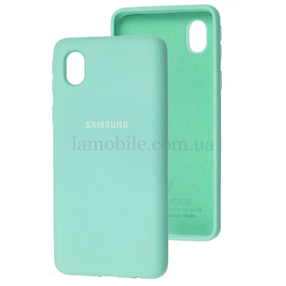 Чохол для Samsung Galaxy A01 Core (A013) Silicone Full бірюзовий