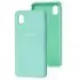Чохол для Samsung Galaxy A01 Core (A013) Silicone Full бірюзовий
