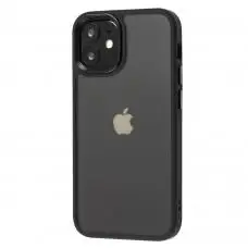 Чохол для iPhone 12 mini Metal Buttons чорний