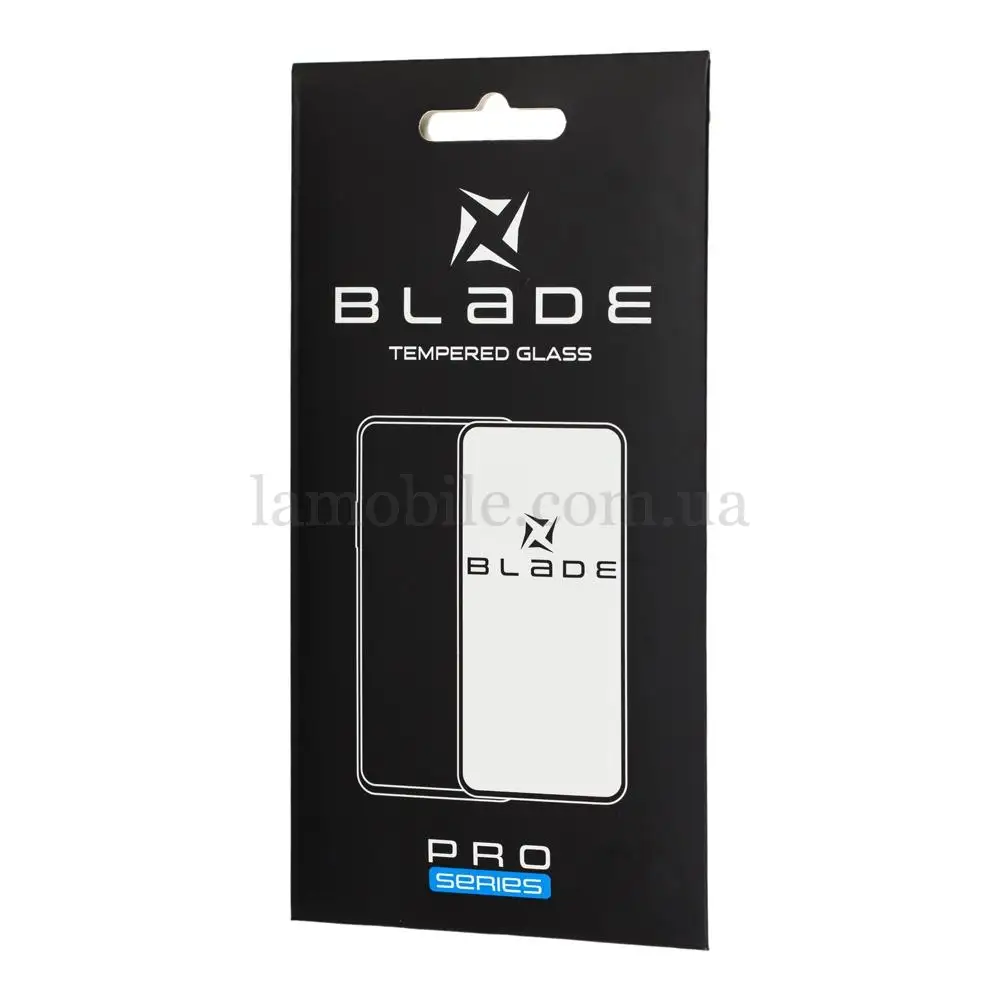 Защитное стекло для Xiaomi Redmi Note 8 Full Glue Blade Pro черное 