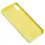 Чохол silicone для iPhone Xs Max case mellow yellow