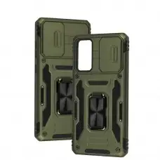 Чохол для Samsung Galaxy S20 FE (G780) / S20 Lite Camshield Army Ring army green