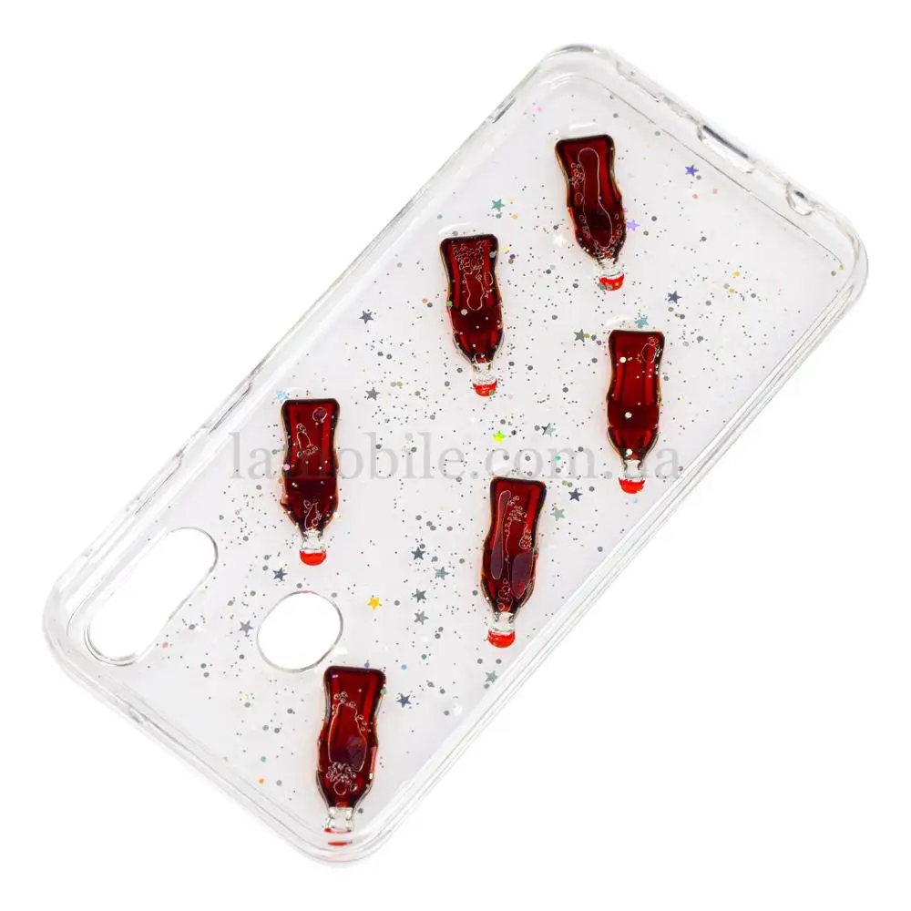 Чехол для Samsung Galaxy M20 (M205) 3D confetti "кола"
