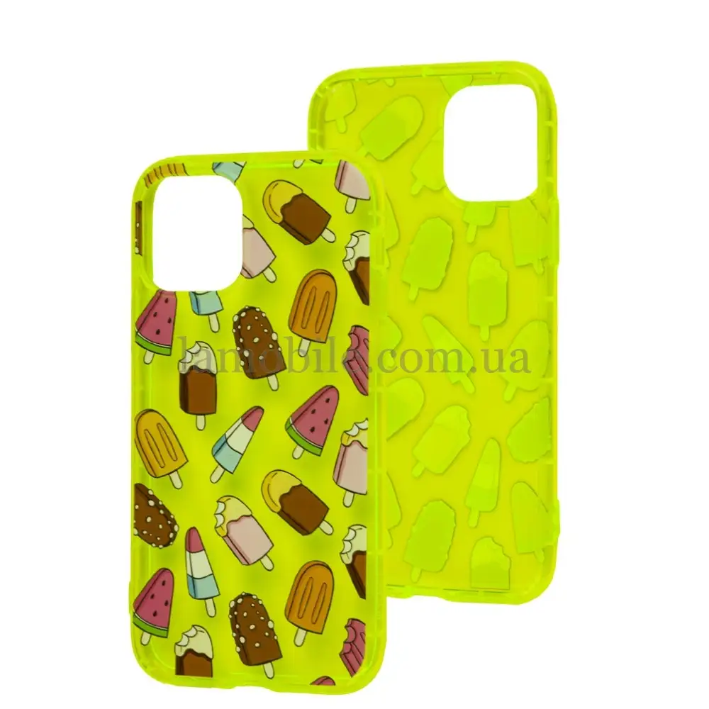 Чохол для iPhone 11 Pro Summer Time yellow / ice cream