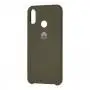Чехол для Huawei P Smart Plus Silky Soft Touch "оливковый"