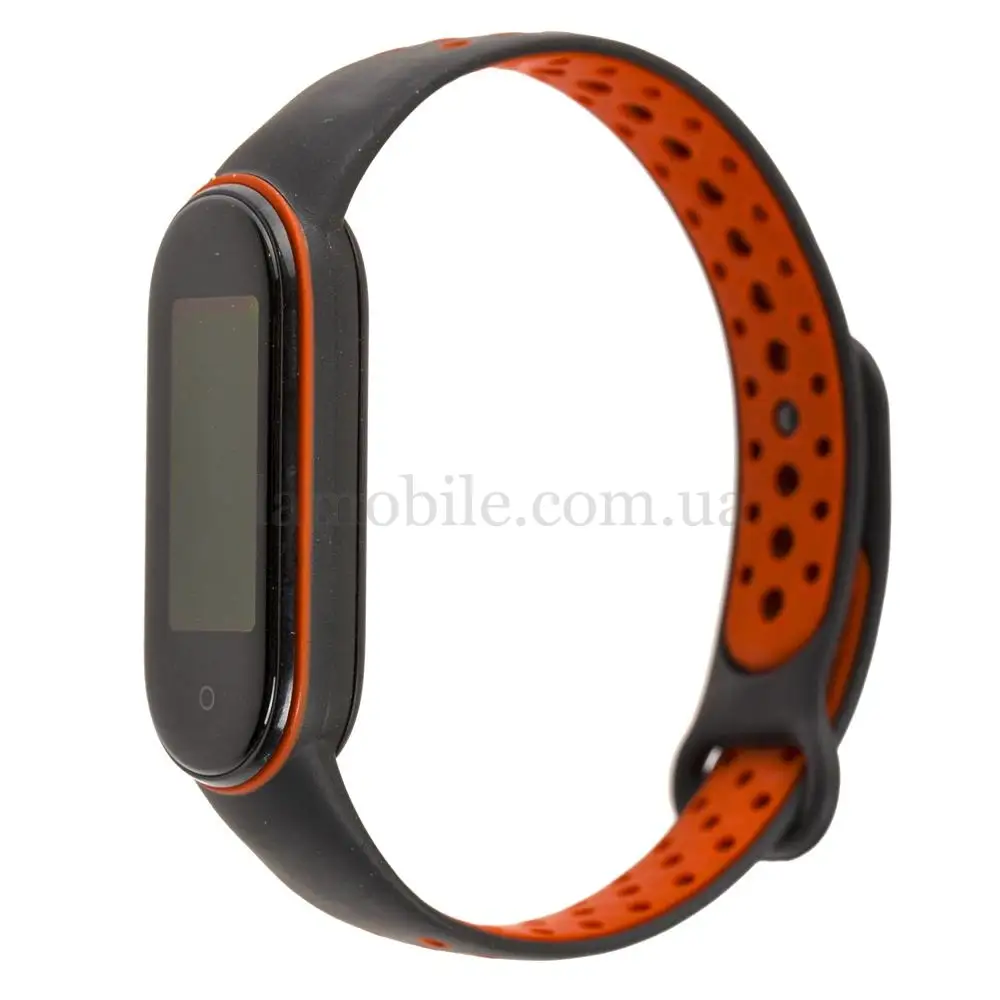 Ремешок для Xiaomi Mi Band 5 Sport Nike black / red
