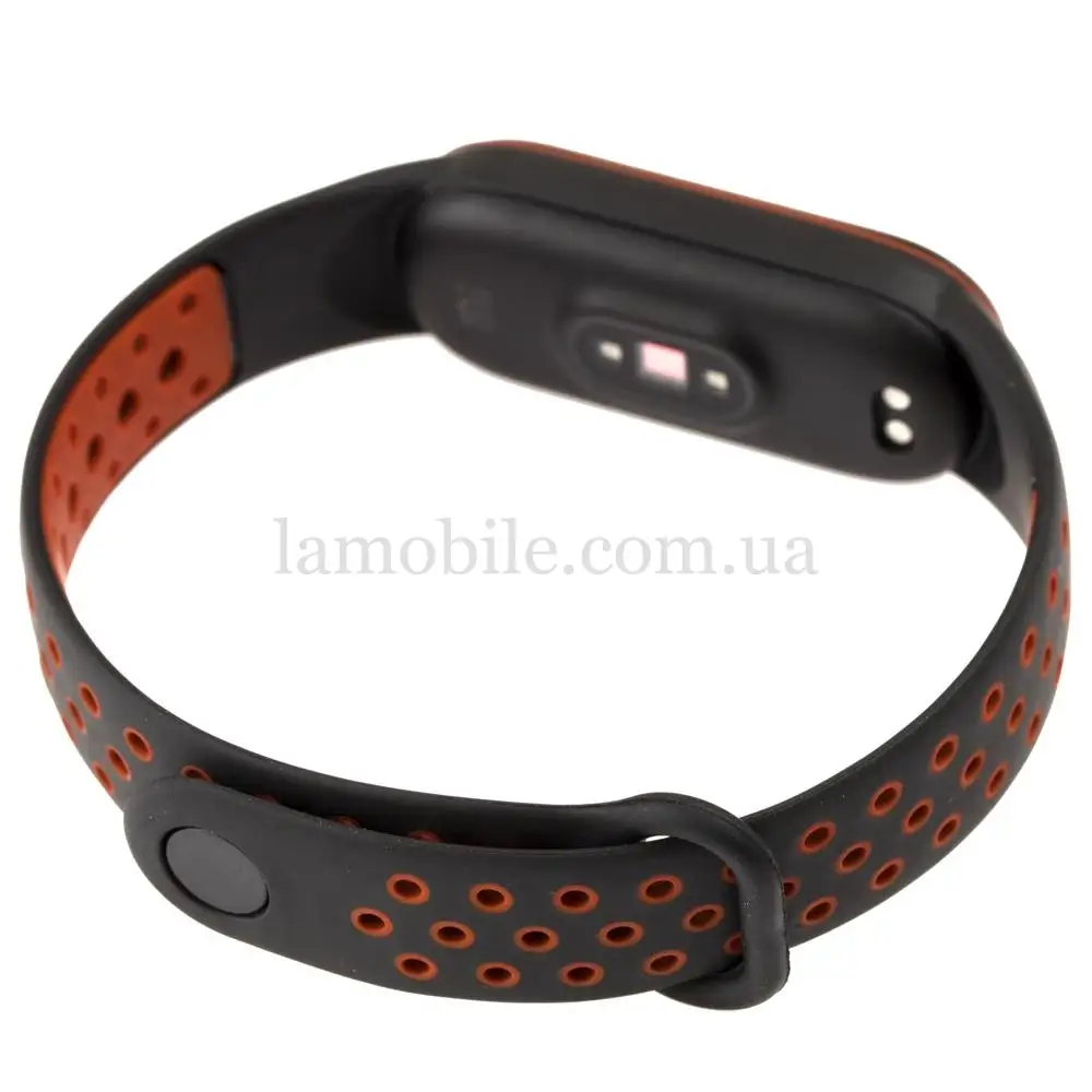 Ремешок для Xiaomi Mi Band 5 Sport Nike black / red