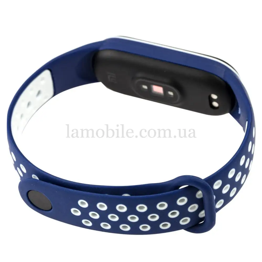 Ремешок для Xiaomi Mi Band 5 Sport Nike dark blue / white