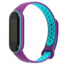 Ремешок для Xiaomi Mi Band 5 Sport Nike purple / blue