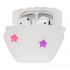Чохол для AirPods 1/2 Sea Shell білий