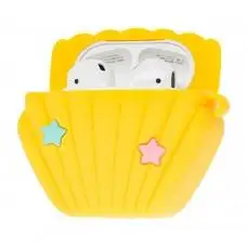 Чохол для AirPods 1/2 Sea Shell жовтий