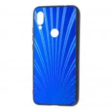 Чехол для Xiaomi Redmi 7 радуга синий