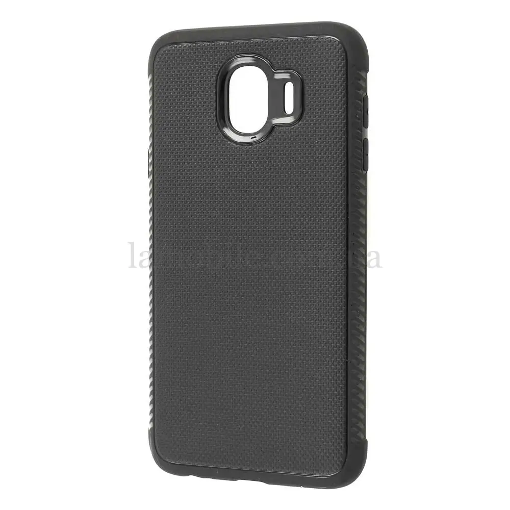 Чехол для Samsung Galaxy J4 2018 (J400) Weave черный