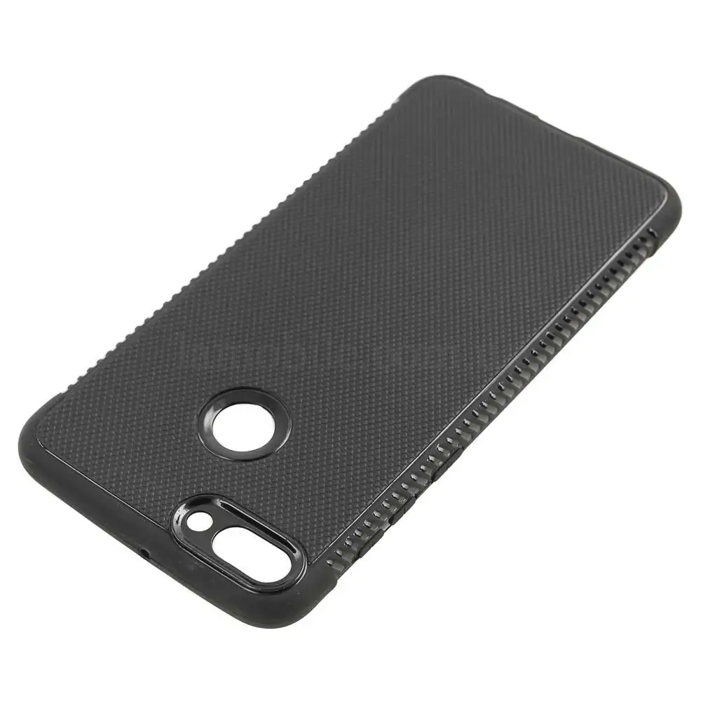 Чехол для Huawei Y9 (2018) Weave черный