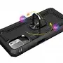 Чехол для Xiaomi Redmi Note 10 5G / Poco M3 Pro Serge Ring ударопрочный черный
