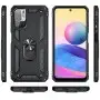 Чехол для Xiaomi Redmi Note 10 5G / Poco M3 Pro Serge Ring ударопрочный черный