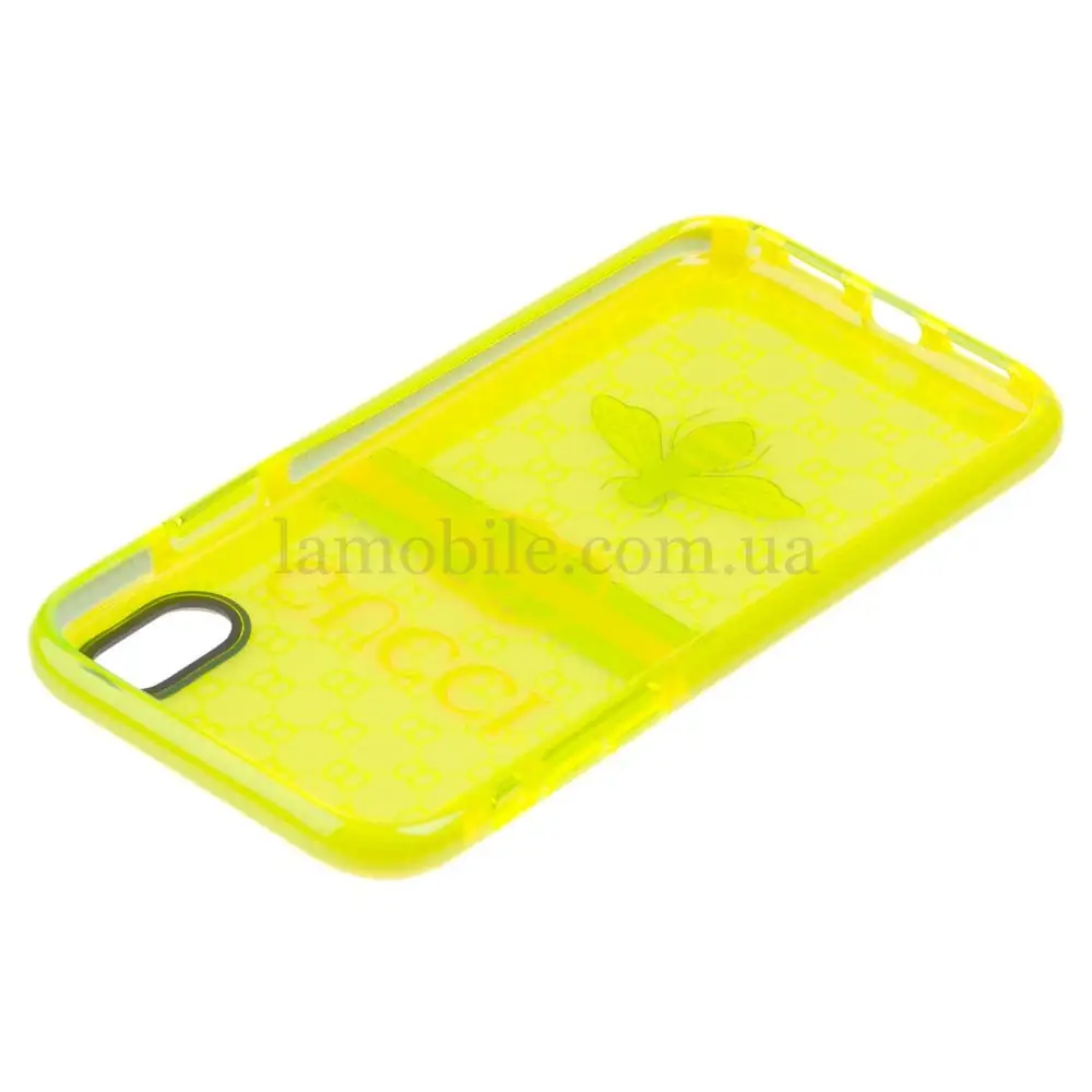 Чехол для iPhone X / Xs Neon print G pchela