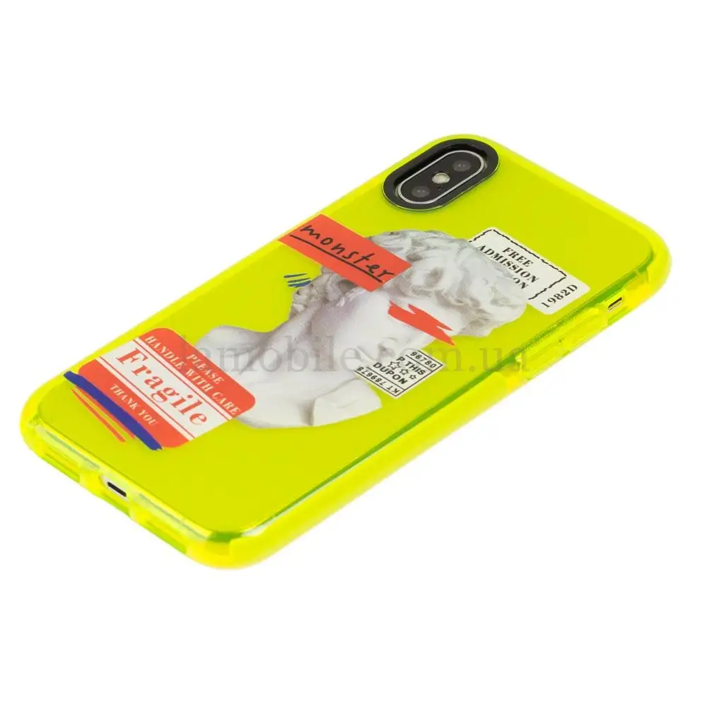 Чехол для iPhone X / Xs Neon print sculpture