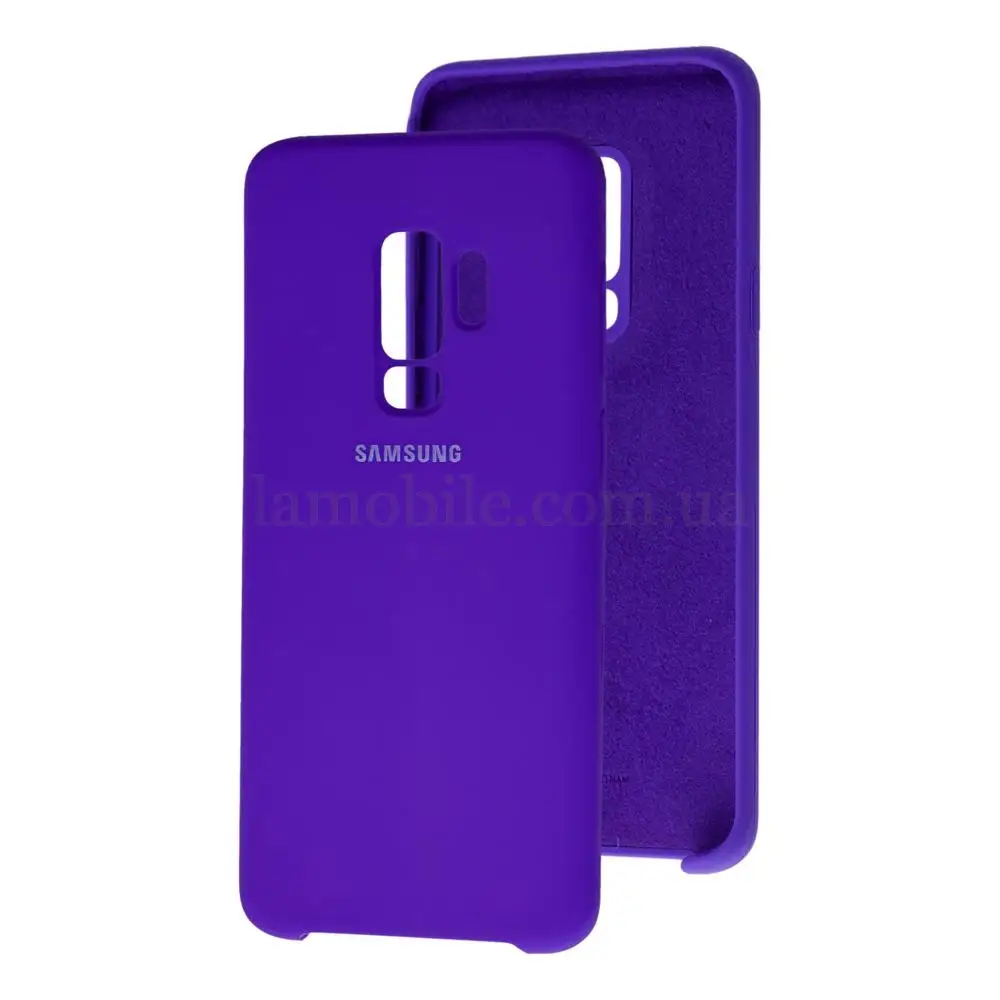 Чехол для Samsung Galaxy S9+ (G965) Silky Soft Touch фиолетовый
