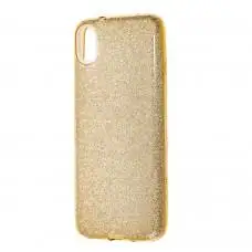 Чехол для Xiaomi Redmi 7A Shining Glitter золотистый