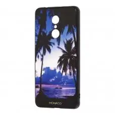 Чехол для Xiaomi Redmi 5 Monaco "закат на берегу"