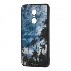 Чехол для Xiaomi Redmi 5 Monaco "пальмы"