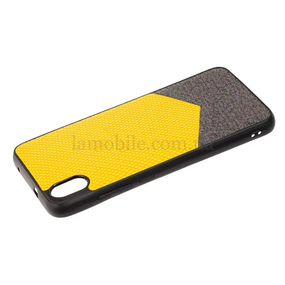 Чехол для Xiaomi Redmi 7A Baseus color textile желтый