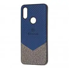 Чехол для Xiaomi Redmi 7 Baseus color textile синий