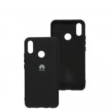 Чехол для Huawei P Smart Plus Silicone Full camera черный