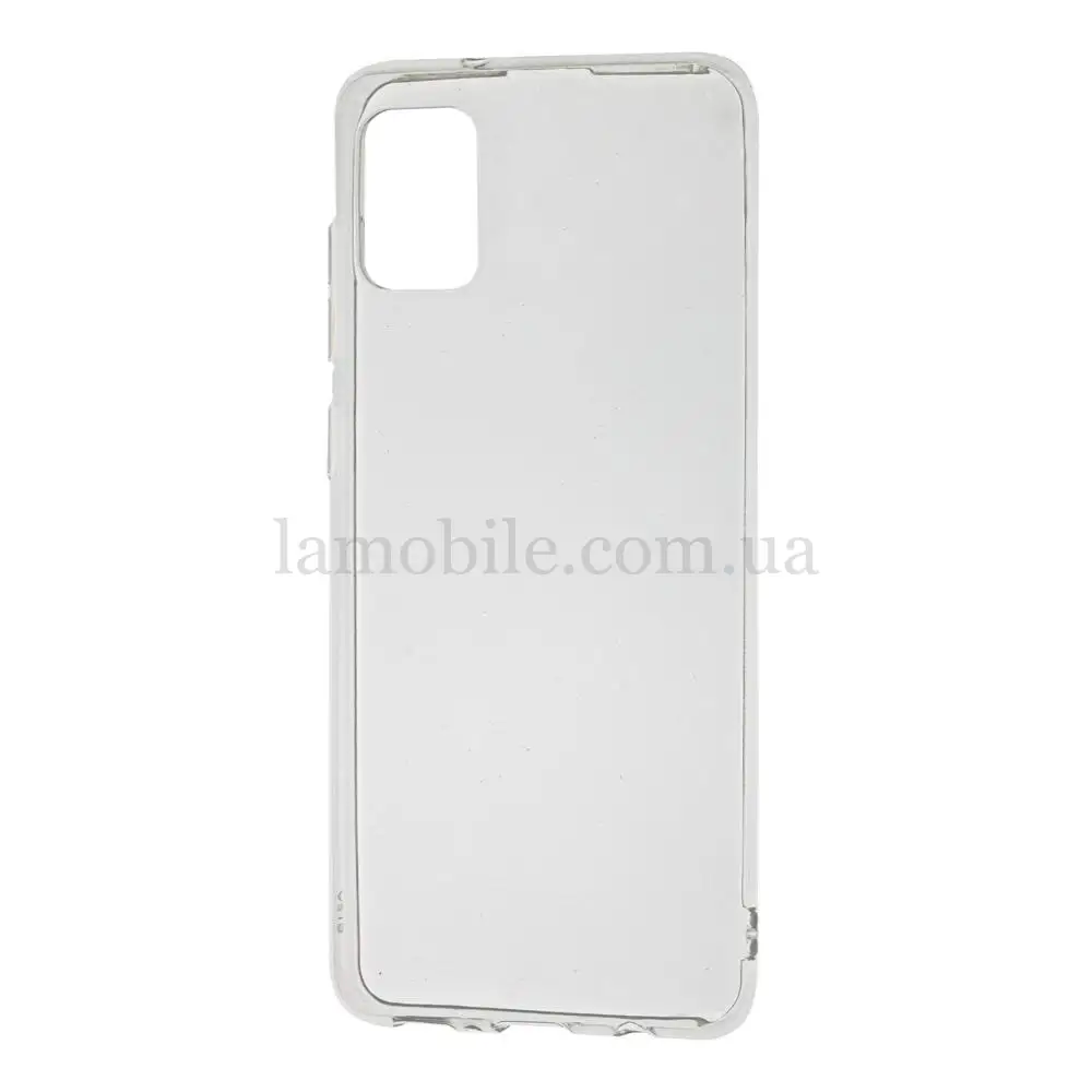 Чехол для Samsung Galaxy A31 (A315) NColor силикон прозрачный