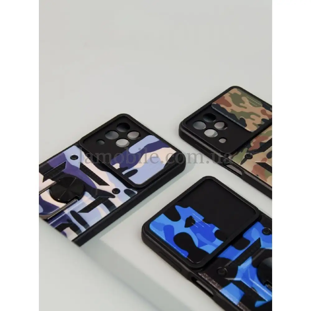 Чехол для Samsung Galaxy A23 Serge Ring Armor ударопрочный army brown