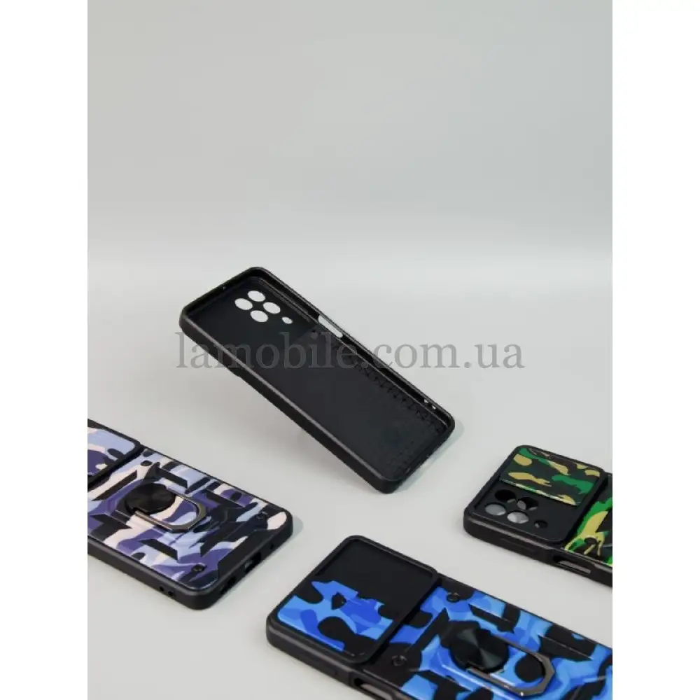 Чехол для Samsung Galaxy A23 Serge Ring Armor ударопрочный army brown