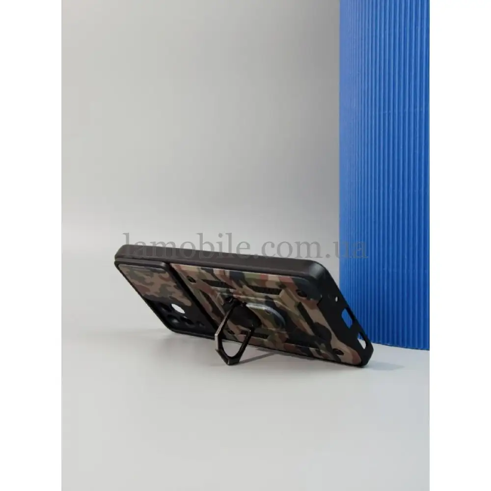 Чехол для Samsung Galaxy A23 Serge Ring Armor ударопрочный army brown