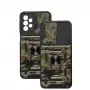 Чехол для Samsung Galaxy A23 Serge Ring Armor ударопрочный army brown
