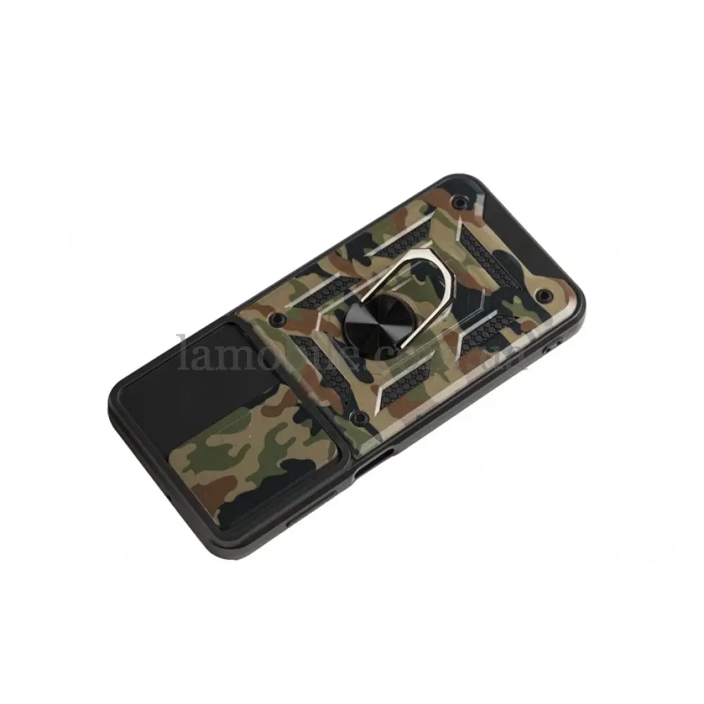 Чехол для Samsung Galaxy A23 Serge Ring Armor ударопрочный army brown