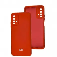 Чохол для Xiaomi Redmi 9T Silicone Full camera червоний