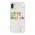 Чехол Light Mramor для iPhone X / Xs case 360 мраморный с надписью