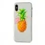 Чехол силиконовый для iPhone X / Xs ананас