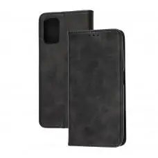Чехол книжка для Samsung Galaxy A03s (A037) Black magnet черный