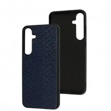 Чохол для Samsung Galaxy S24+ / S25+ Fibra Python blue